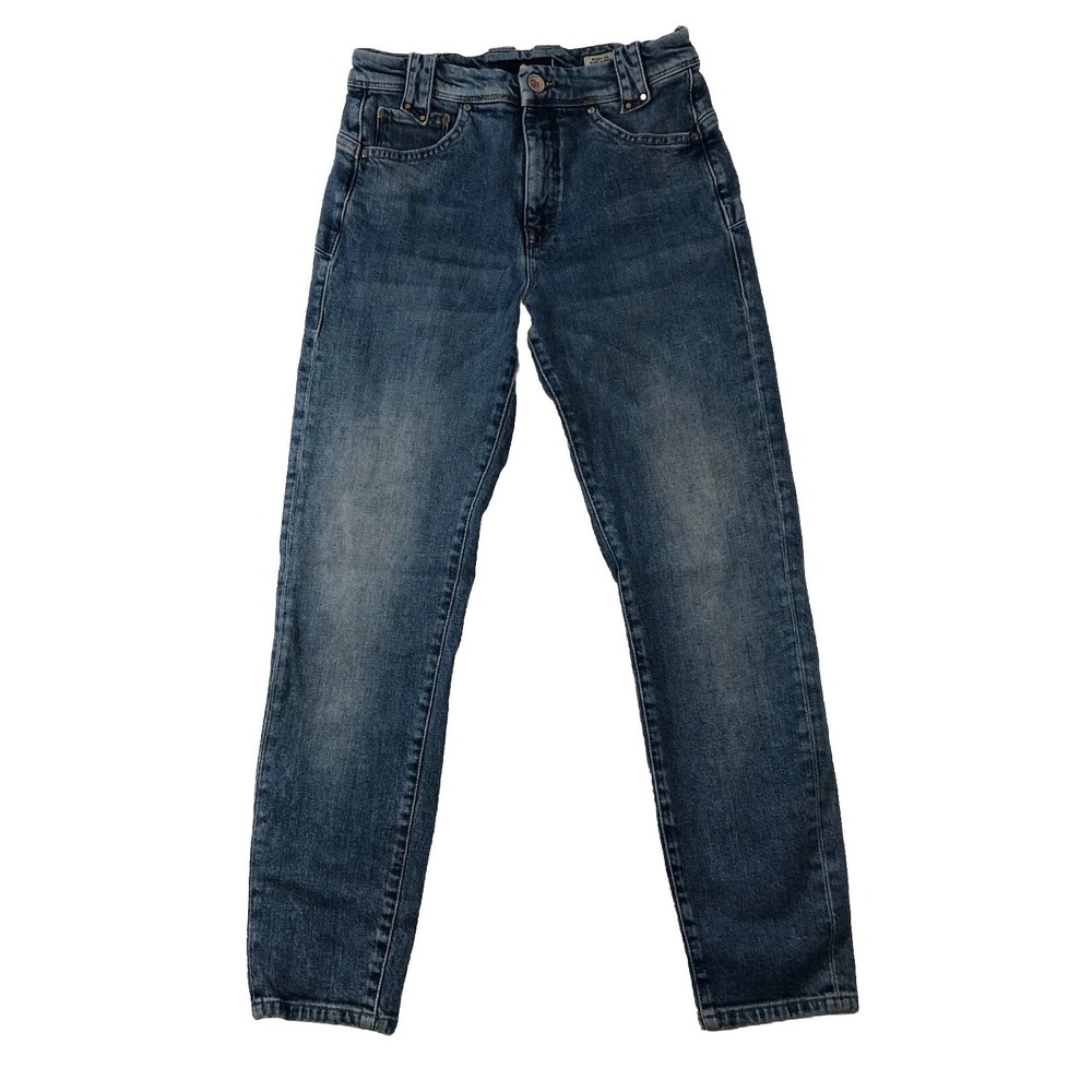 Salsa Jeans Womens Size 29x28 Denim Blue Push In Secret Glamour Skinny (27x25.5)